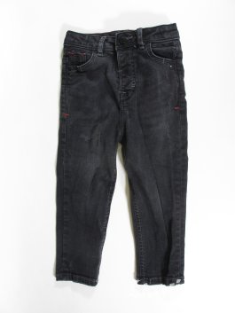 Tmavé džínové kalhoty  pro kluky secondhand