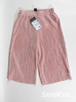 Letní kalhoty pro holky růžové outlet 