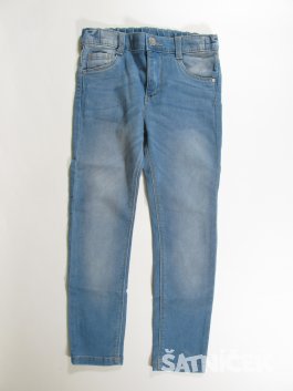 Džínové kalhoty  pro holky modré secondhand