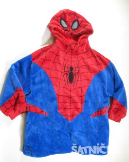 Mikina pro kluky -župan spiderman  secondhand