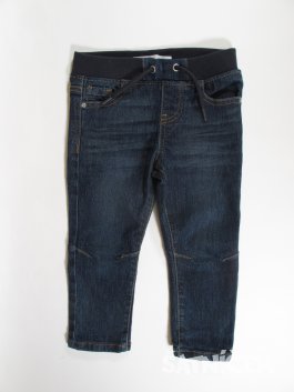 Modré džímové kalhoty pro kluky  secondhad