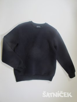 Tmavá mikina pro kluky secondhand