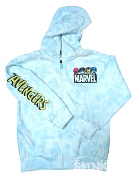 Modro bílá mikina Avengers secondhand Marvel