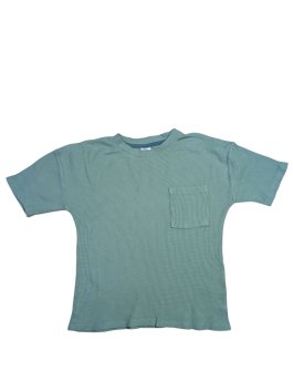 Zelinkavé triko s kapsičkou pro kluky secondhand little kids