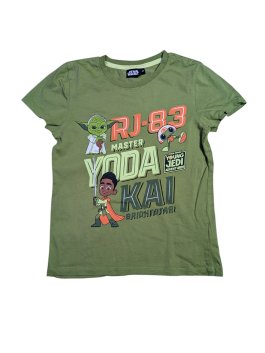Zelené triko Star Wars Yoda pro kluky secondhand Lucasfilm