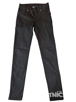 černé skinny džíny pro holky secondhand Pageone