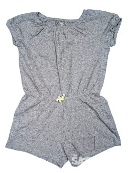Šedý žíhaný overal pro holky secondhand H&M