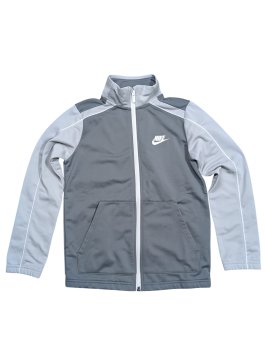 Šedá sportovní mikina pro kluky secondhand Nike