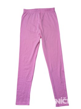 Tmavě růžové kalhoty pro holky secondhand