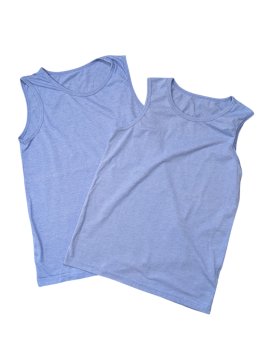 Set 2 modrých tílek pro kluky secondhand Primark