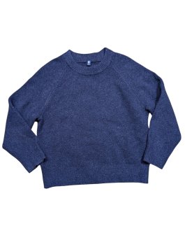 Tmavě modrý svetr pro kluky secondhand Uni Qlo
