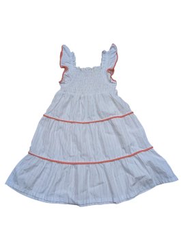 Bílé pruhované šaty pro holky secondhand Penelope Mack