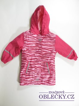 Zvětšit Pogumovaná bunda pro holky růžová secondhand