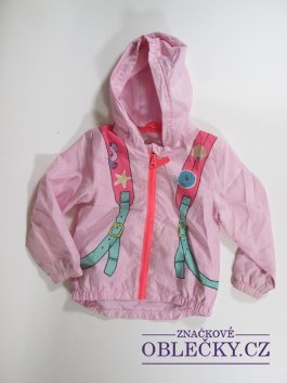 Zvětšit Šustáková bunda pro holky růžová secondhand