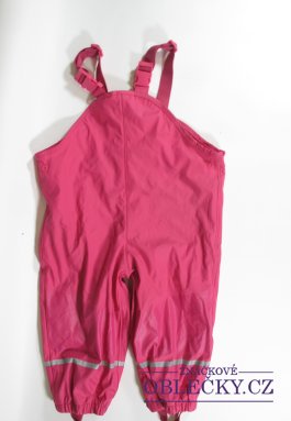 Zvětšit Pogumované kalhoty růžové secondhand