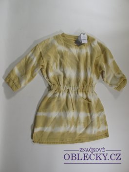 Zvětšit Mikinové šaty dl rukáv pro holky batikované outlet 
