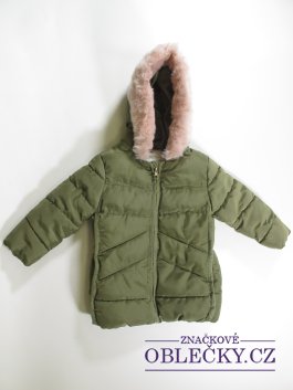 Zvětšit Zelená zimní bunda pro holky secondhand