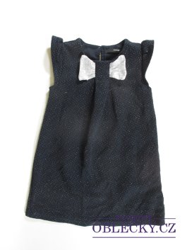 Zvětšit Úpletové šaty pro holky s puntíkem  secondhand