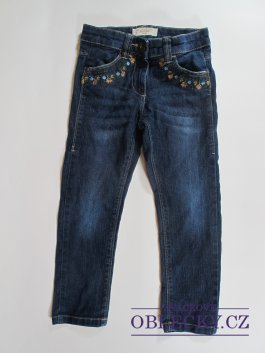 Zvětšit Modré džínové kalhoty pro holky