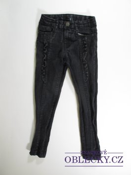Zvětšit Černé  džínové kalhoty  pro holky secondhand