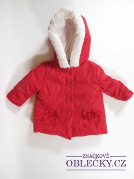 Zvětšit Zimní červená  bunda  pro holky secondhand
