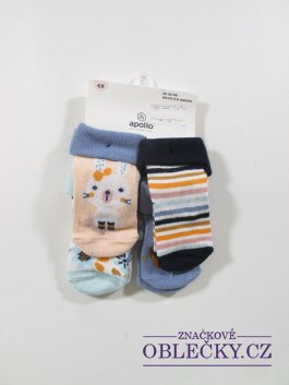 Zvětšit 4x ponožky pro děti outlet 