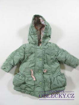 Zvětšit Zelená zimní bunda pro holky secondhand