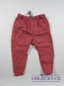 Zvětšit Růžové plátěné kalhoty 