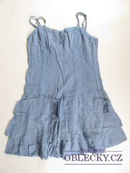 Zvětšit Slabší  šaty pro dámy - holky modré secondhabnd