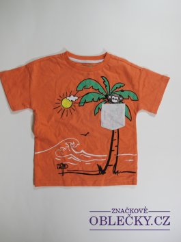 Zvětšit Oranžové triko pro kluky 