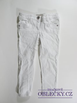 Zvětšit Džínové kalhoty pro holky bílé 