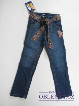 Zvětšit Džínové kalhoty pro holky modré outlet 