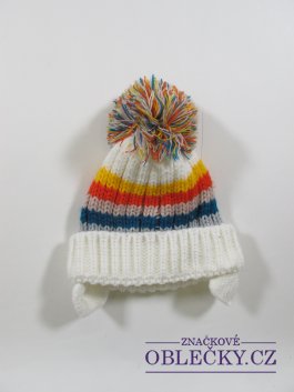 Zvětšit Zimní  čepice pro holky s pruhem secondhand