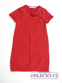 Zvětšit Červené svetýrkové šaty pro holky secondhand