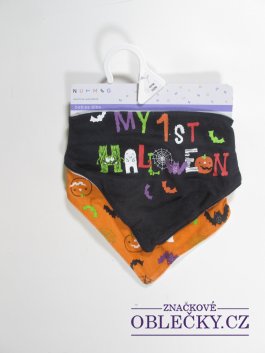 Zvětšit 2x slintáček-šátek   na hallowen s obrázky outlet