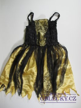 Zvětšit Šaty na karneval pro holky zlato černé secondhand