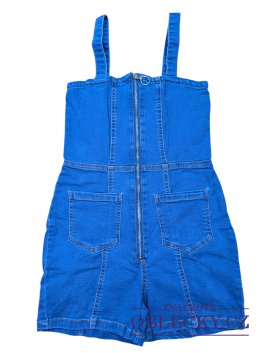 Zvětšit Džínový krátký overal pro holky secondhand
