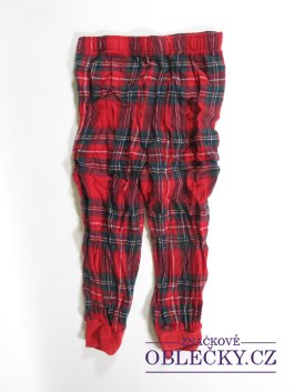 Zvětšit Kalhoty od pyžama pro děti kostkované secondhand
