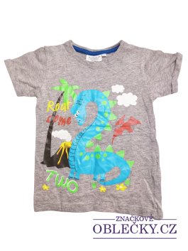 Zvětšit Šedé triko s obrázkem pro kluky secondhand minikidz