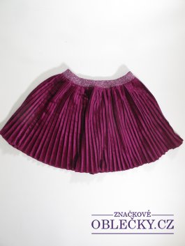 Zvětšit Sametová fialová sukně  secondhand