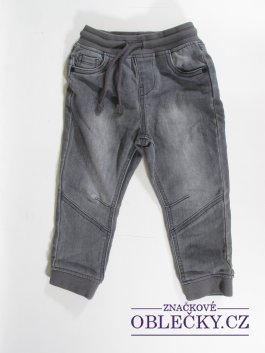 Zvětšit Džínové kalhoty pro kluky šedé secondhand