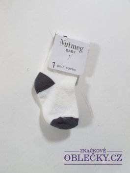 Zvětšit Bílo šedé ponožky pro kluky outlet 