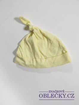 Zvětšit Žlutá čepička  pro děti s uzlíkem  secondhand
