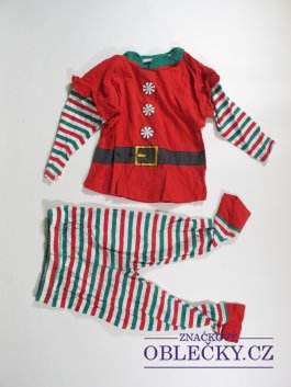 Zvětšit Pyžamo pro kluky vánoční secondhand