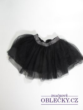 Zvětšit Tylová černá sukně pro holky secondhand