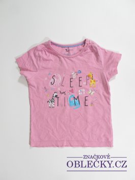 Zvětšit Růžové triko pro holky od pyžama secondhnad