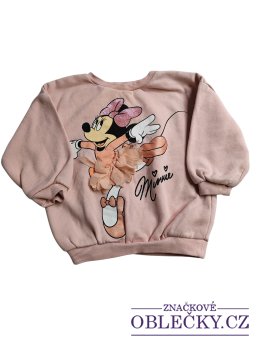 Zvětšit Růžová mikina Minie secondhand Disney