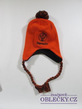 Zvětšit Zimní čepice pro kluky oranžová secondhand