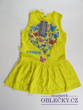Zvětšit Šaty pro holky žluté outlet 