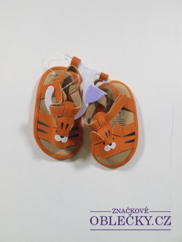 Zvětšit Oranžové sandálky pro kluky outlet 